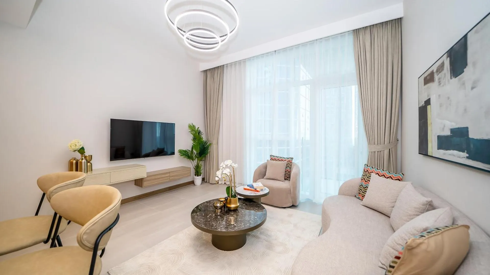 Apartmán Homesgetaway-Cozy Luxury 1Br I Missoni Urban Oasis Dubaj